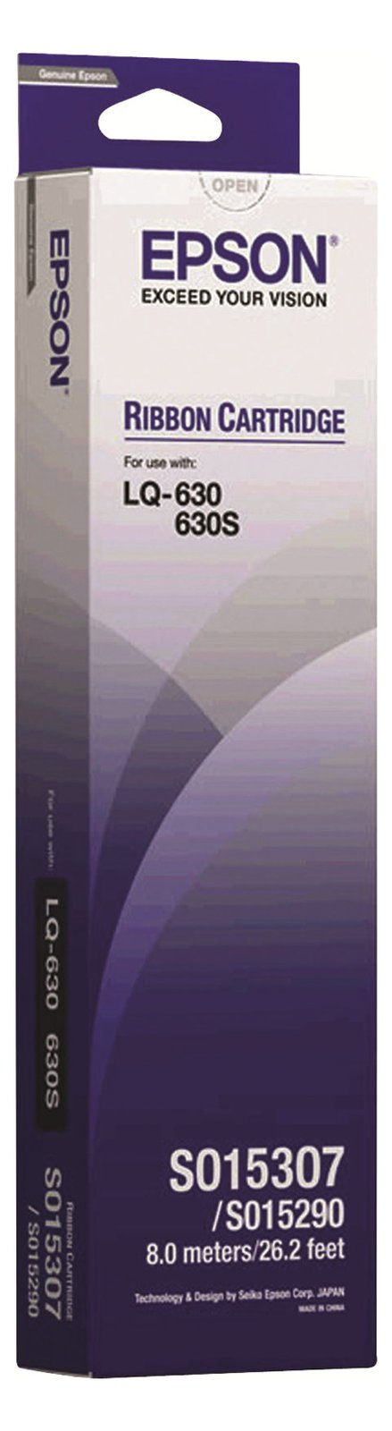 Epson Schwarz - 24 Pin - Farbband - für LQ 630