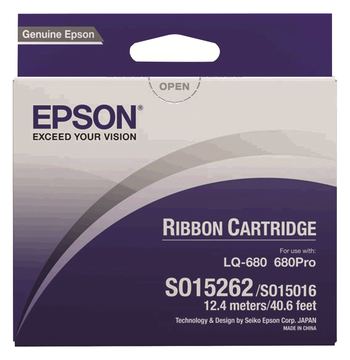 Epson Schwarz - Textilband - für LQ 1060, 2500 von LumaTech