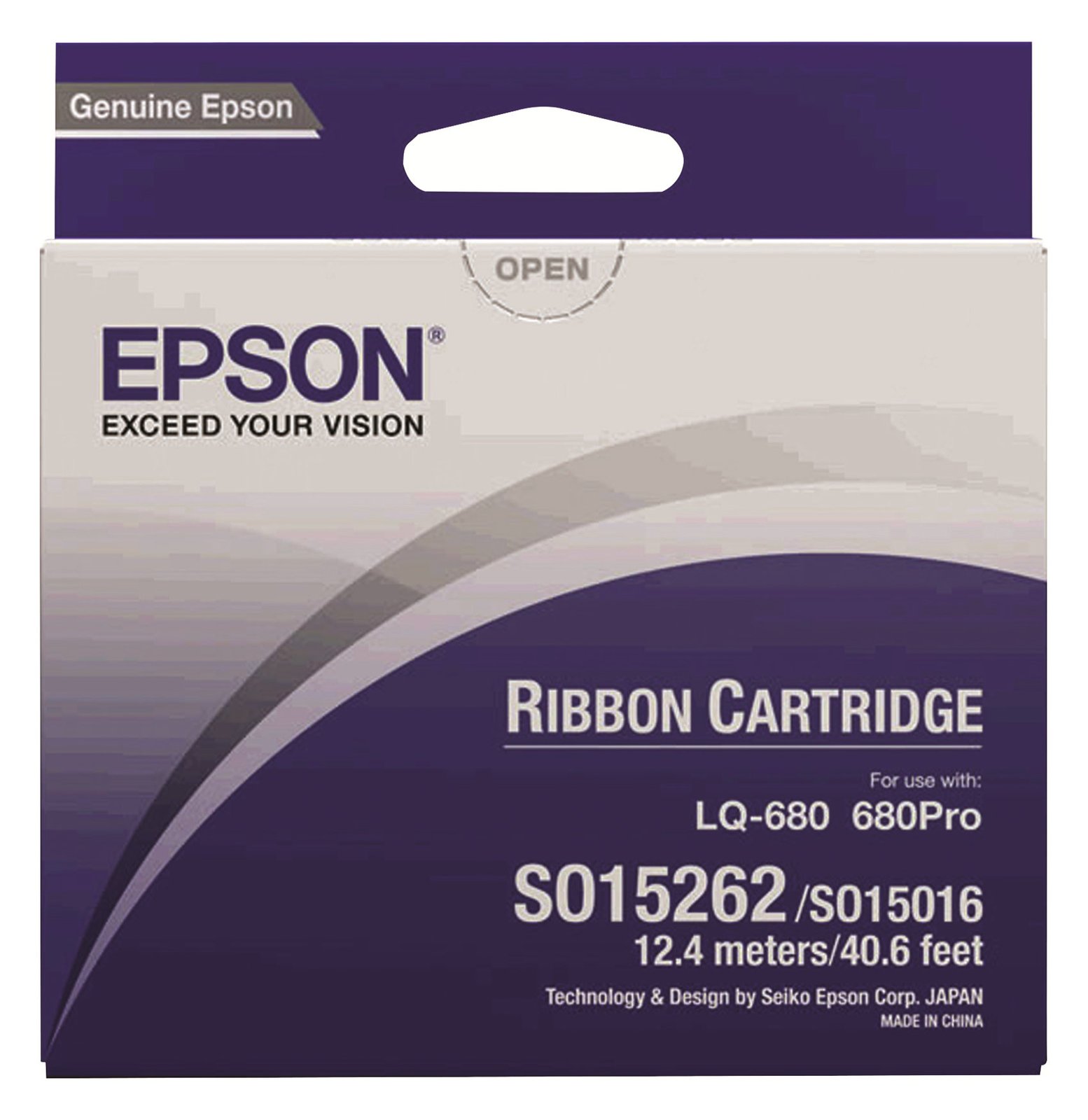 Epson Schwarz - Textilband - für LQ 1060, 2500