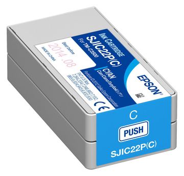Epson SJIC22P(C) - Cyan - Original - Tintenpatrone von LumaTech