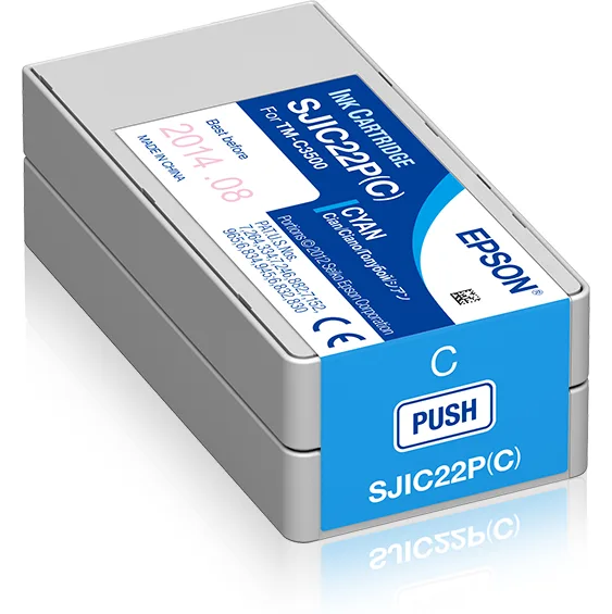 Epson SJIC22P(C) - Cyan - Original - Tintenpatrone, Ansicht 2