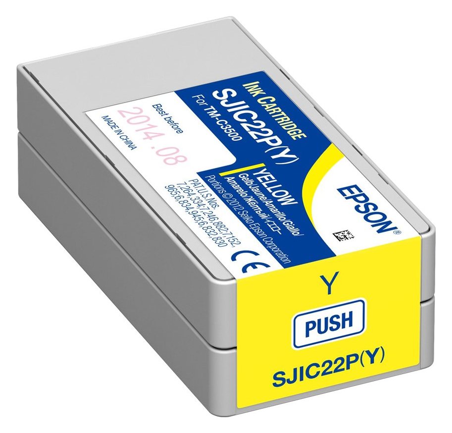 Epson SJIC22P(Y) - Gelb - Original - Tintenpatrone