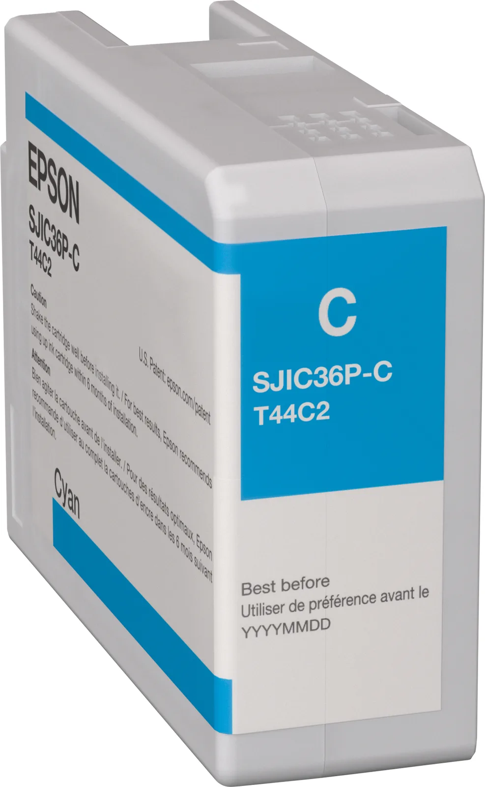 Epson SJIC36P(C) - 80 ml - Cyan - Original - Tintenpatrone, Ansicht 2