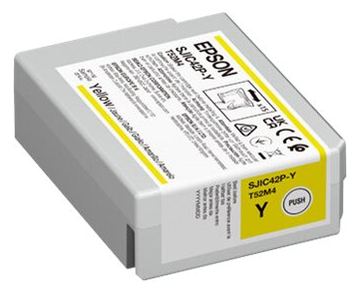 Epson SJIC42P-Y - 50 ml - Gelb - original - Tintenpatrone - für ColorWorks CW-C4000E (BK) von LumaTech