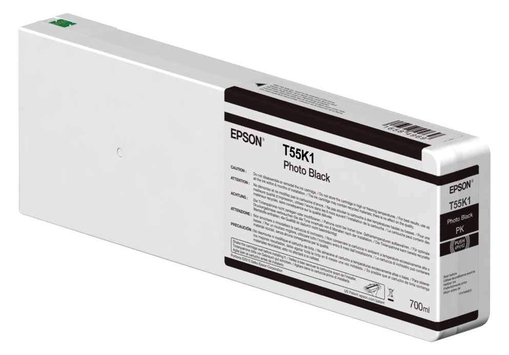 Epson T55K1 - 700 ml - Photo schwarz - original