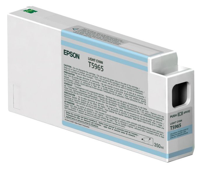 Epson T5965 - 350 ml - hell Cyan - Original - Tintenpatrone