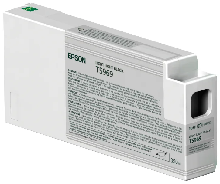 Epson T5969 - 350 ml - Light Light Black - Original, Ansicht 2