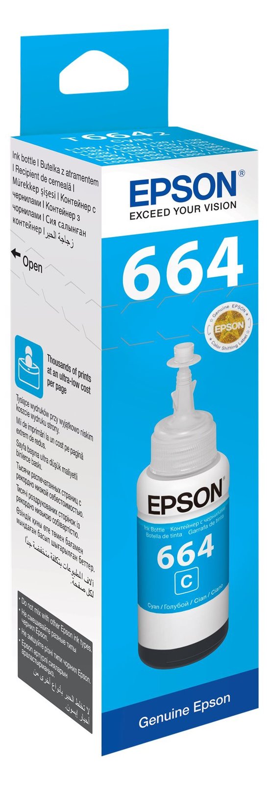 Epson T6642 - 70 ml - Cyan - original - Nachfülltinte