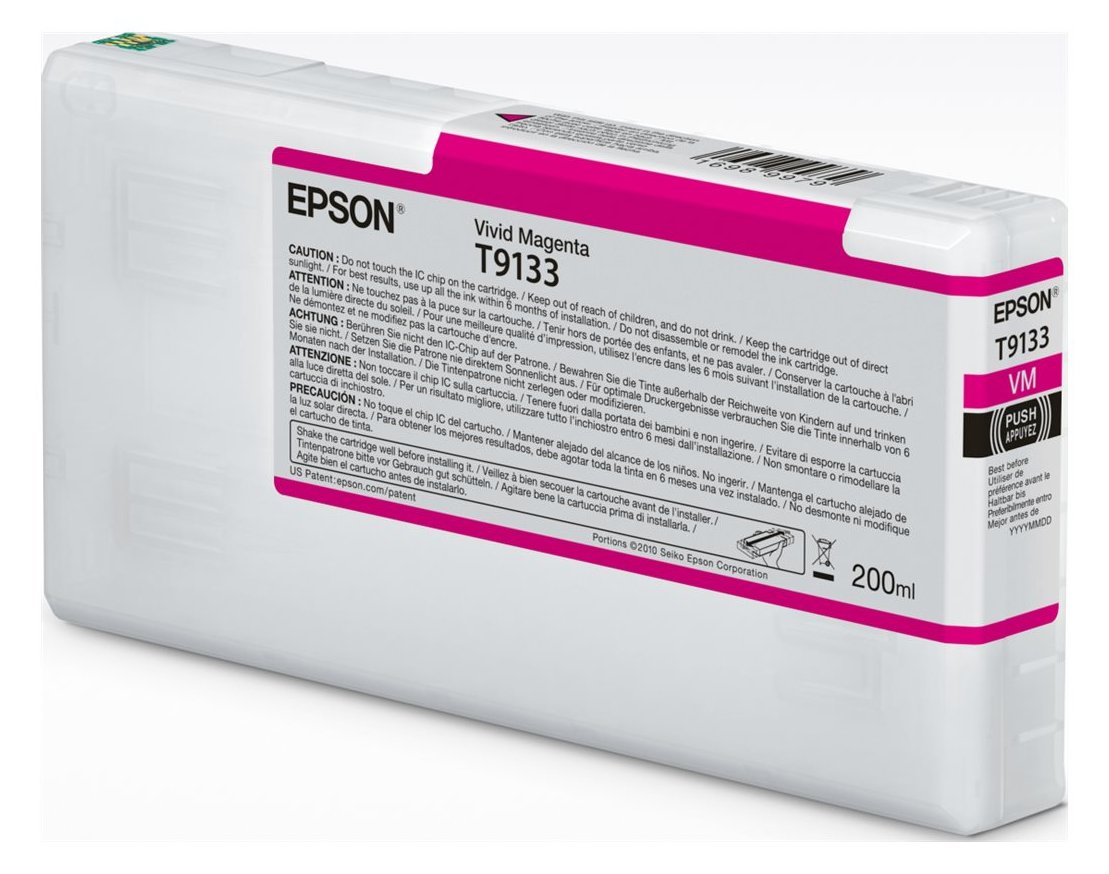 Epson T9133 - 200 ml - Vivid Magenta - original