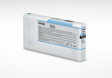 Epson T9135 - 200 ml - hell Cyan - Original - Tintenpatrone von LumaTech