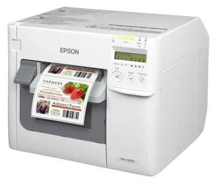 Epson TM C3500 - Etikettendrucker - Farbe - Tintenstrahl - 112 mm (Breite), Ansicht 2