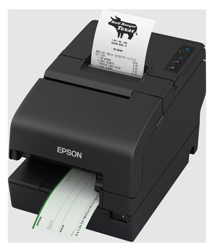 Epson TM H6000VI-102 - Belegdrucker - Thermozeile/Punktmatrix - 230 x 297 mm, Rolle (7,95 cm) von LumaTech