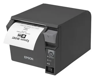Epson TM T70II - Belegdrucker - Thermozeile - 8 cm Rolle - schwarz, Ansicht 5
