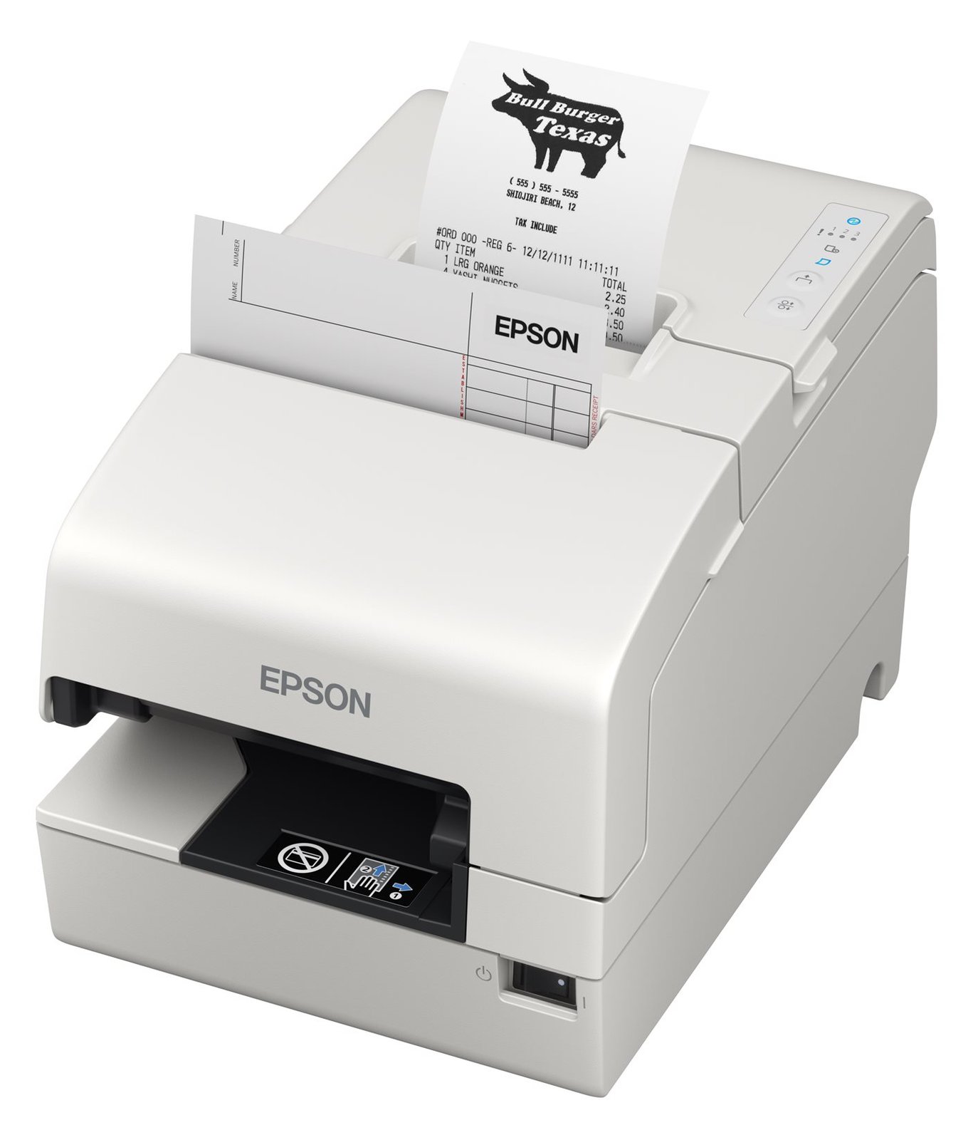 Epson TM-H6000VI Cutter USB RS232 Ethernet OPOS weiß - POS-Drucker - Nadel/Matrixdruck