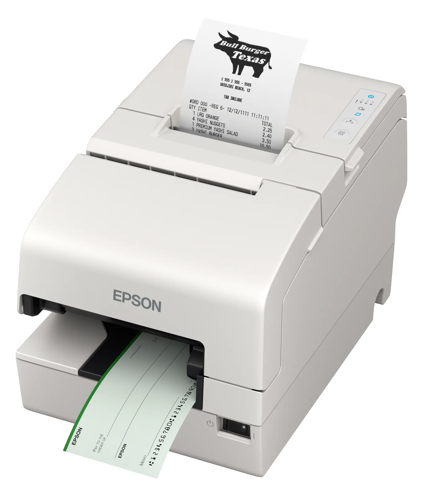 Epson TM-H6000VI Cutter USB RS232 Ethernet OPOS weiß - POS-Drucker - Nadel/Matrixdruck, Ansicht 2