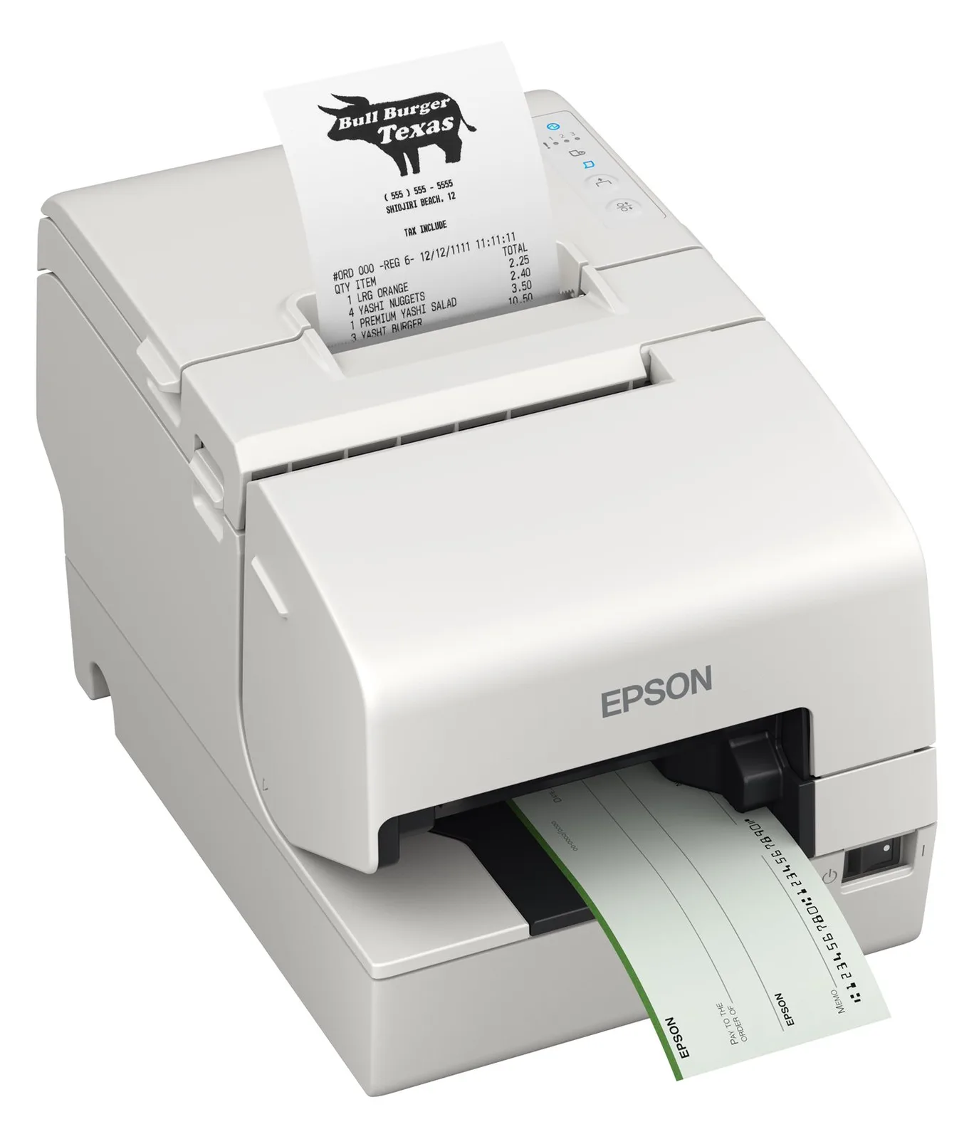 Epson TM-H6000VI Cutter USB RS232 Ethernet OPOS weiß - POS-Drucker - Nadel/Matrixdruck, Ansicht 3