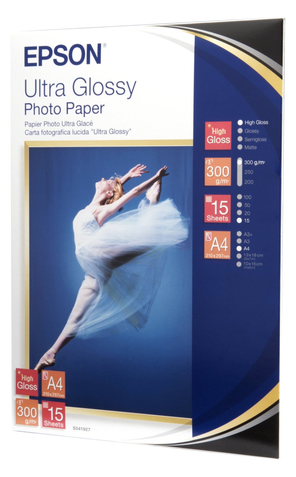 Epson Ultra Glossy Photo Paper - Glänzend - A4 (210 x 297 mm)