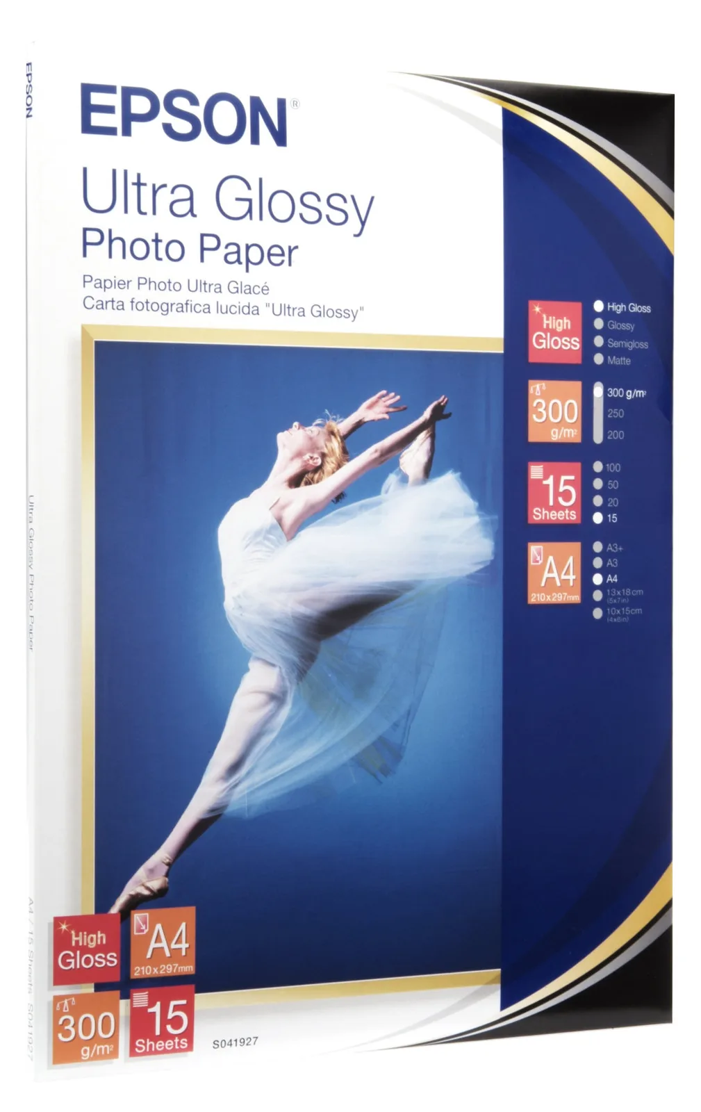 Epson Ultra Glossy Photo Paper - Glänzend - A4 (210 x 297 mm), Ansicht 2