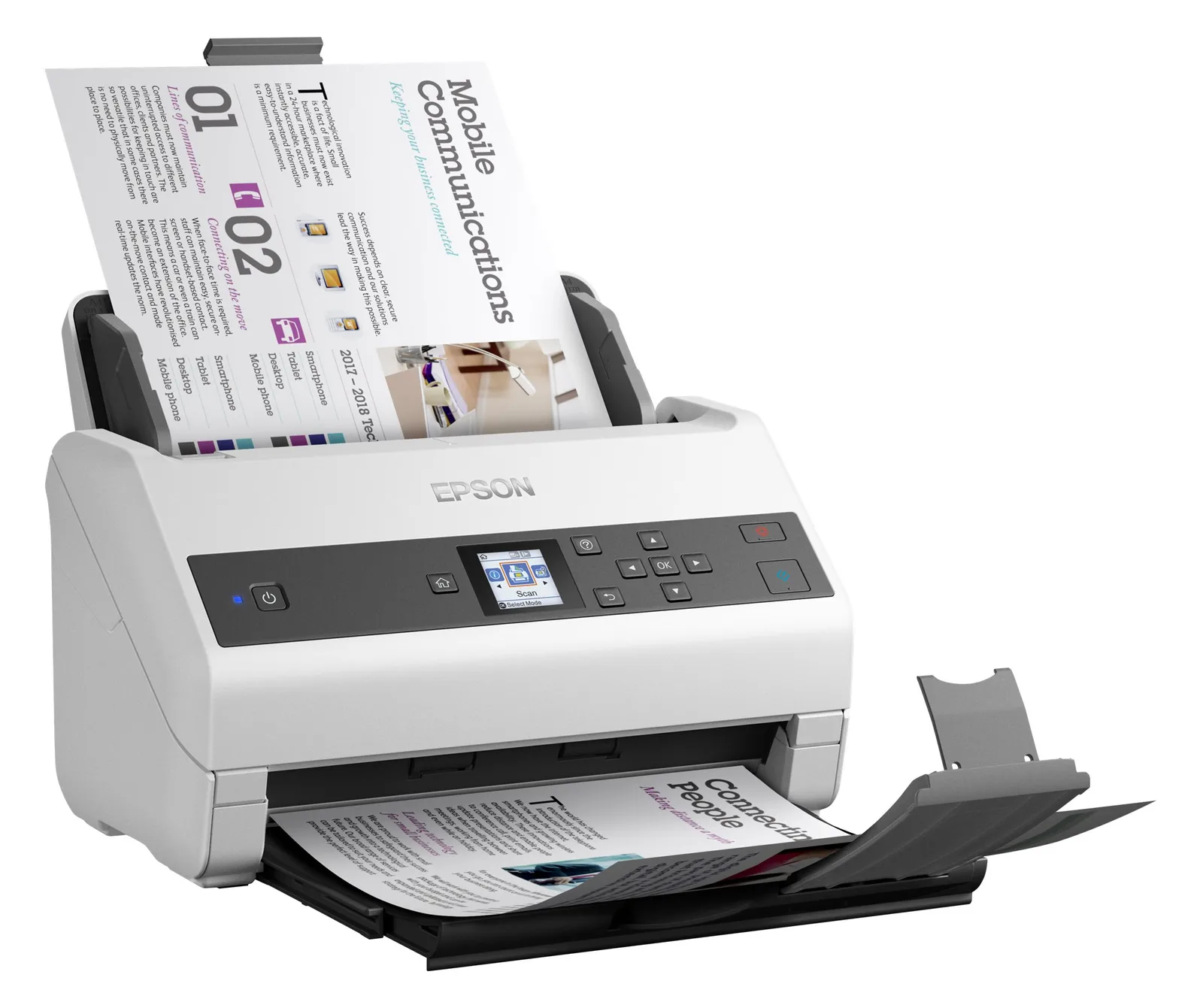 Epson WorkForce DS-970 - Dokumentenscanner - Contact Image Sensor (CIS), Ansicht 4