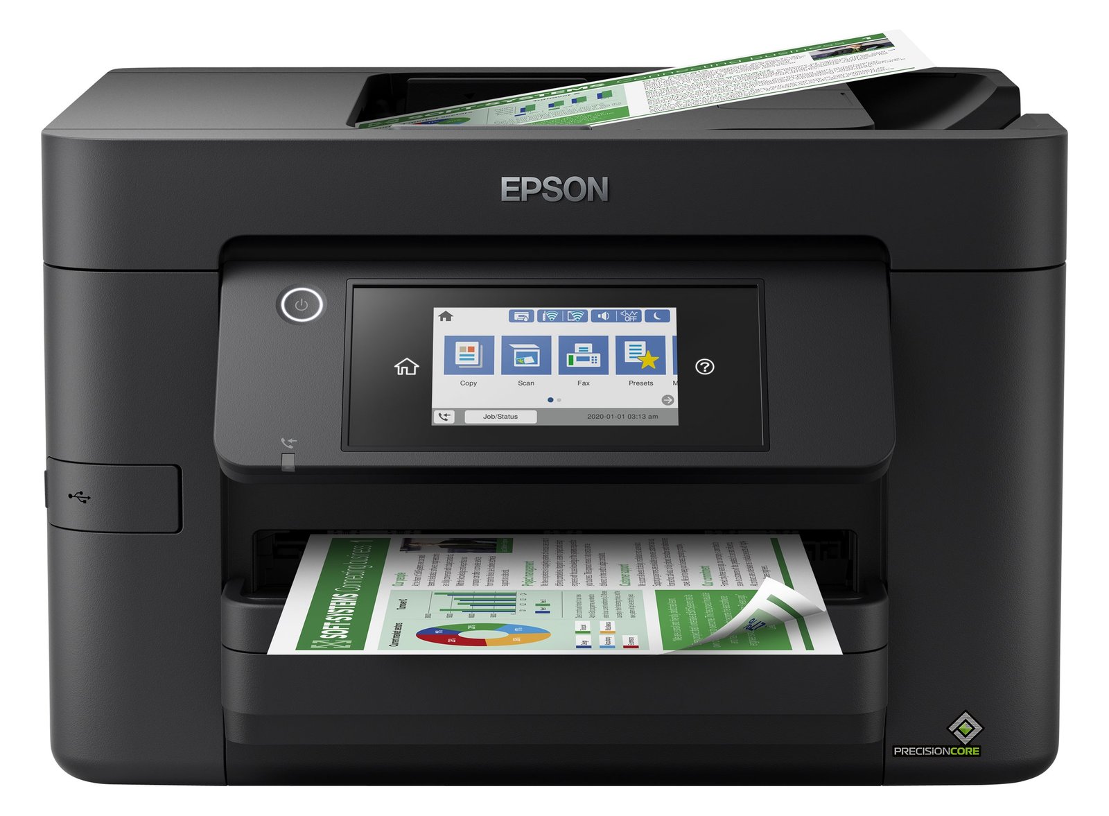 Epson WorkForce Pro WF-4825DWF - Multifunktionsdrucker - Farbe - Tintenstrahl - A4 (210 x 297 mm)