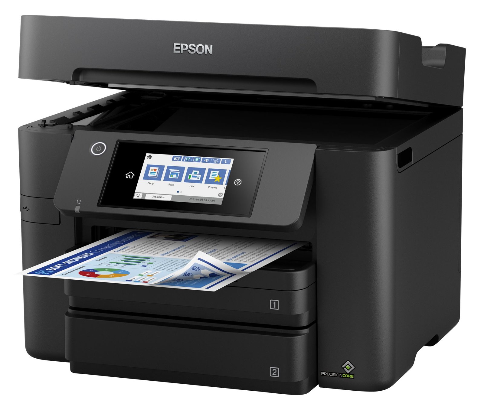 Epson WorkForce Pro WF-4830DTWF - Multifunktionsdrucker - Farbe - Tintenstrahl - A4/Legal (Medien)