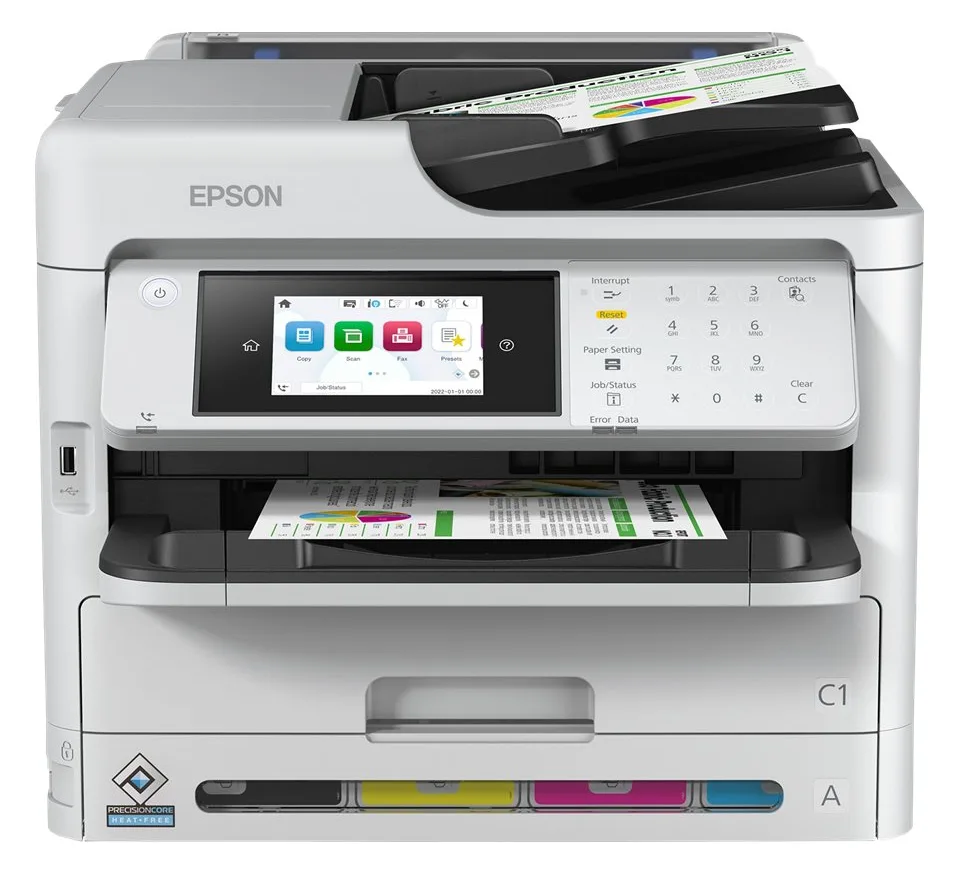 Epson WorkForce Pro WF-C5890DWF - Multifunktionsdrucker - Farbe - Tintenstrahl - A4/Legal (Medien), Ansicht 5