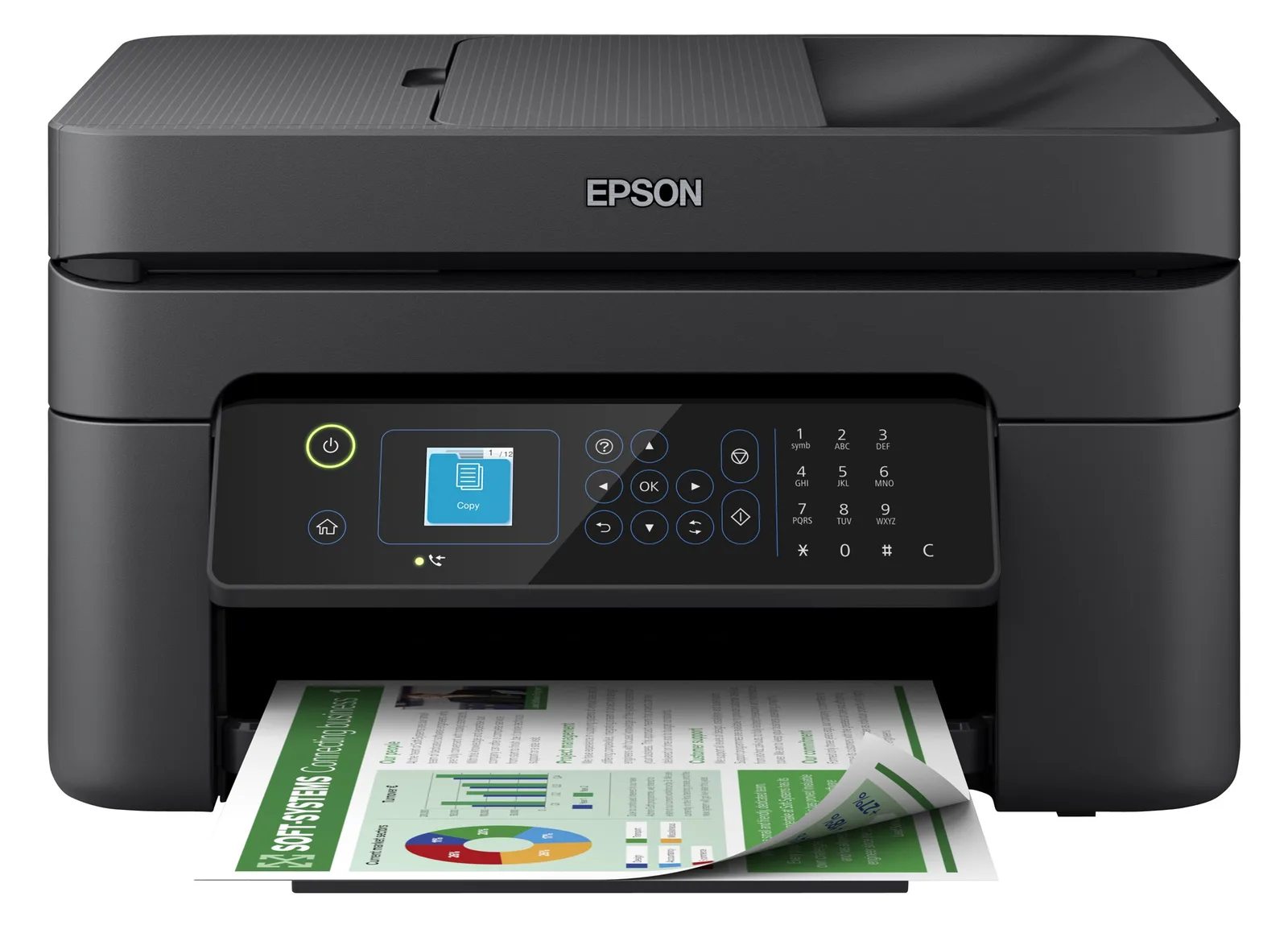 Epson WorkForce WF-2935DWF - Multifunktionsdrucker - Farbe - Tintenstrahl - 216 x 297 mm (Original), Ansicht 4