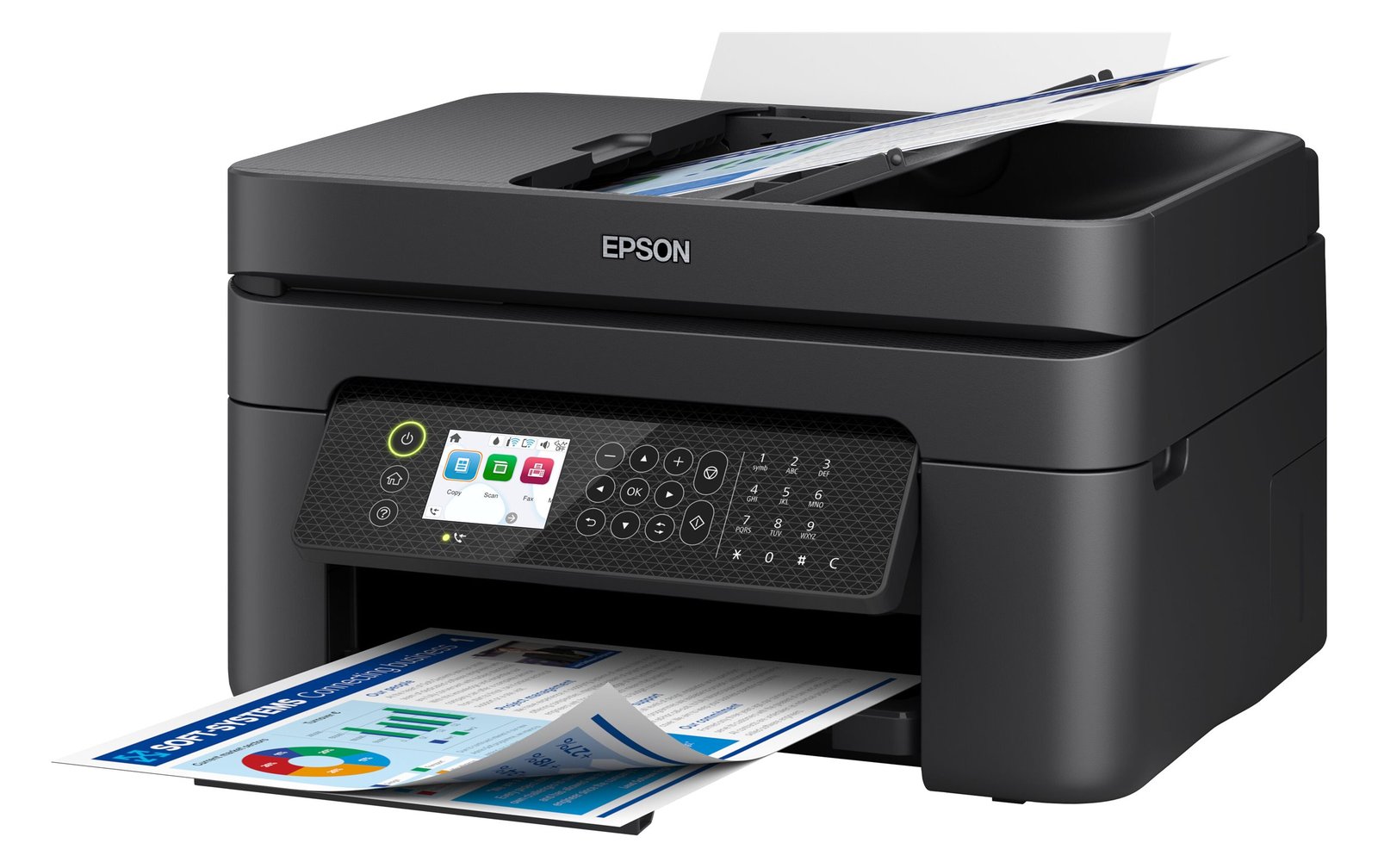 Epson WorkForce WF-2950DWF - Multifunktionsdrucker - Farbe - Tintenstrahl - 216 x 297 mm (Original)