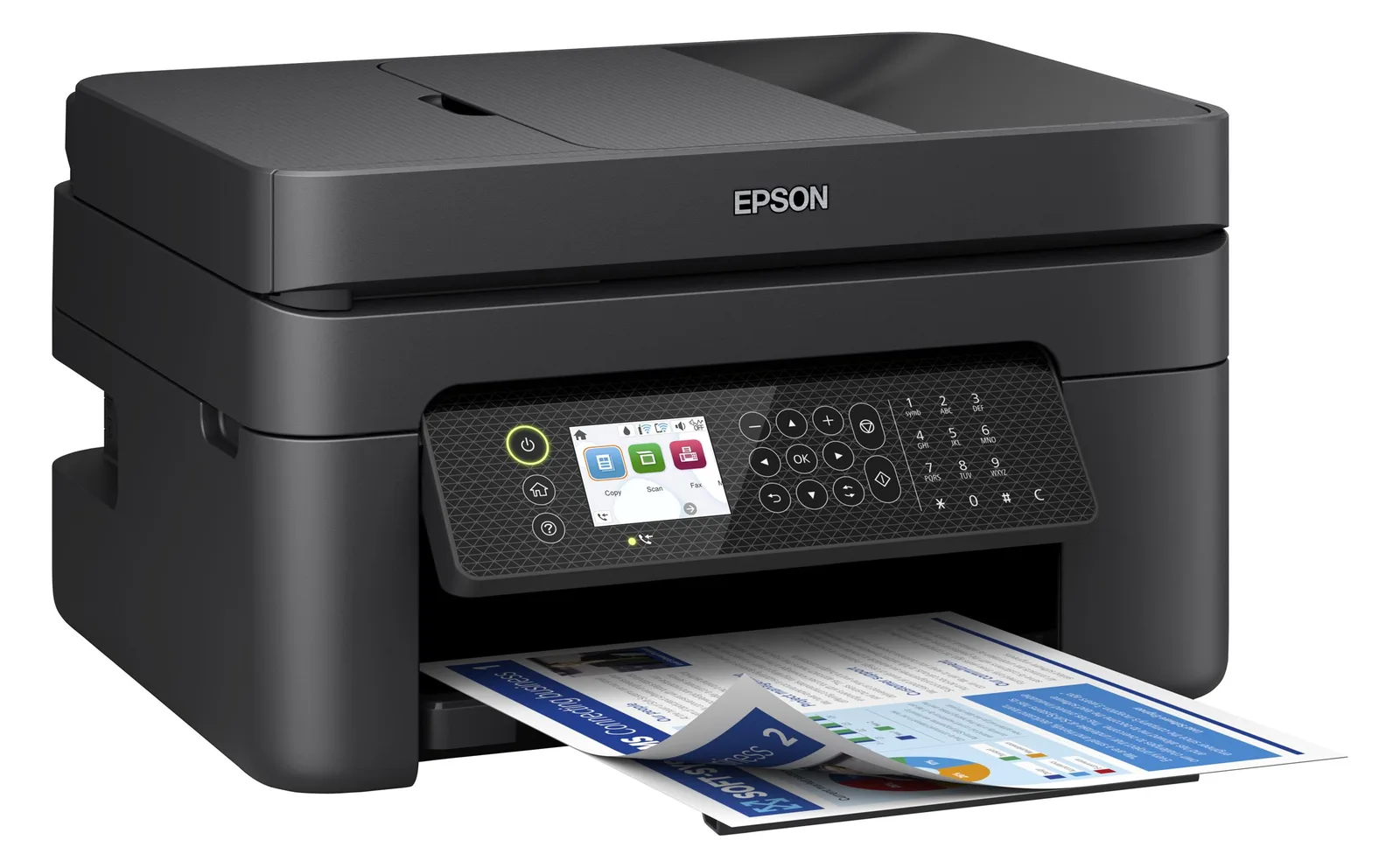 Epson WorkForce WF-2950DWF - Multifunktionsdrucker - Farbe - Tintenstrahl - 216 x 297 mm (Original), Ansicht 4