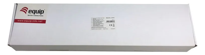 Equip 327316 16-Port Cat.5e Geschirmtes Patch Panel - Hellgrau - 10/100/1000Base-T(X) - Gigabit Ethernet, Ansicht 2