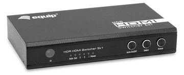 Equip 332725 - HDMI - Aluminium - Schwarz - 60 Hz - 3840 x 2160 - 7.1 Kanäle von LumaTech