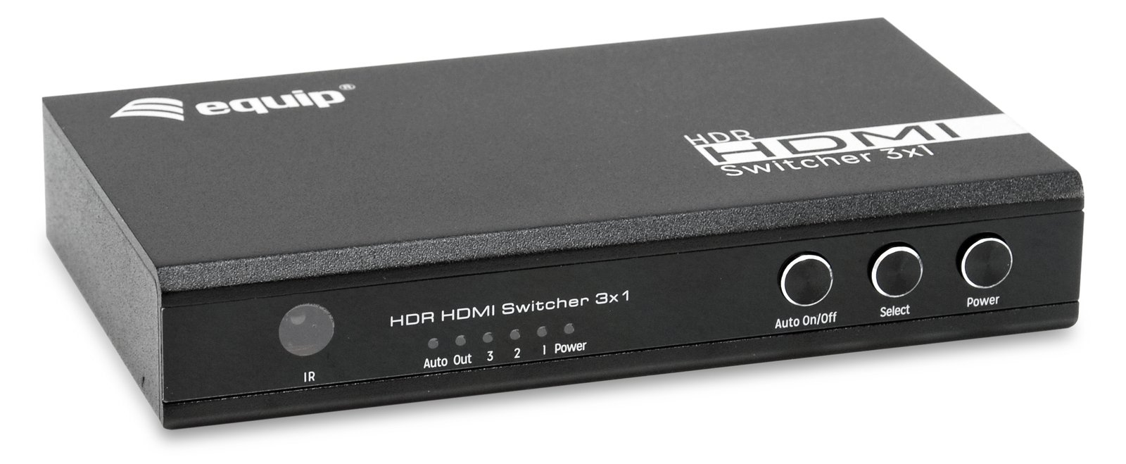 Equip 332725 - HDMI - Aluminium - Schwarz - 60 Hz - 3840 x 2160 - 7.1 Kanäle