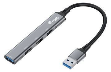 Equip 4-PORT-USB 3.0/2.0-HUB - USB 3.2 Gen 1 (3.1 Gen 1) Type-A - USB 2.0 - USB 3.2 Gen 1 (3.1 Gen 1) - 5000 Mbit/s von LumaTech