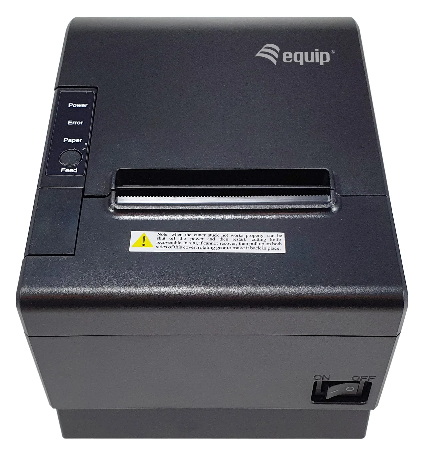 Equip 80mm Thermobondrucker - POS automatische Schneidefunktion - USB - Ethernet - seriellem RS232-Kassenladen-Anschluss, Ansicht 3