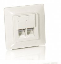 Equip Anschlussdose, Unterputz - CAT 5e - RJ-45 X 2