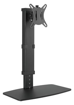 Equip Aufstellung - freistehend - für Flachbildschirm - Kunststoff, Metall - Schwarz - Bildschirmgröße: 43.2-81.3 cm von LumaTech