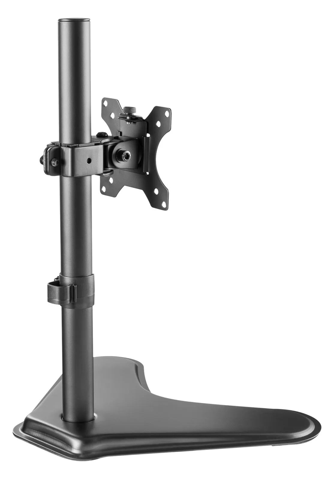 Equip Aufstellung - für LCD-Display - Stahl - Schwarz - Bildschirmgröße: 33-81.3 cm (13-32), Ansicht 3