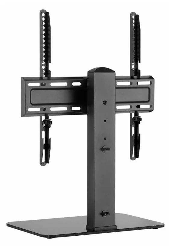 Equip Aufstellung - für LCD-Display / Curved LCD-Display - Kunststoff, stainless steel, Glas - Bildschirm: 37-70, Ansicht 2