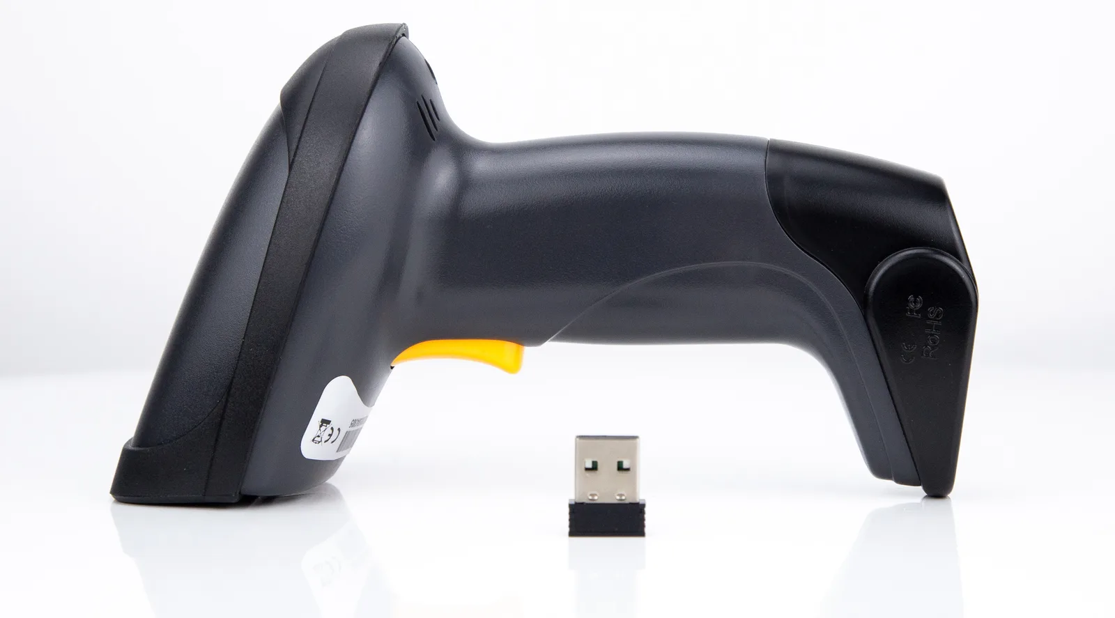Equip Barcode Handscanner Laser Wireless USB schwarz, Ansicht 2
