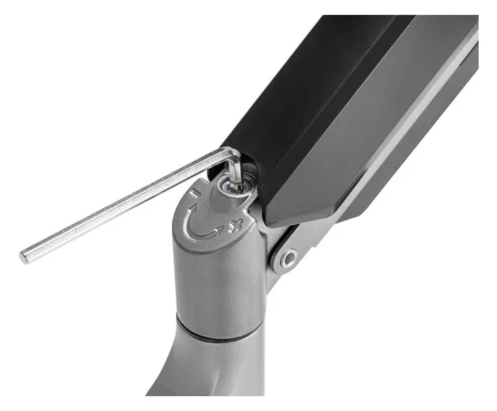 Equip Befestigungskit (CPU-Halterung, Tastatur-Tablett, Wandmontagehalterung) - Gasfeder - 43.2-81.3 cm (17-32), Ansicht 3
