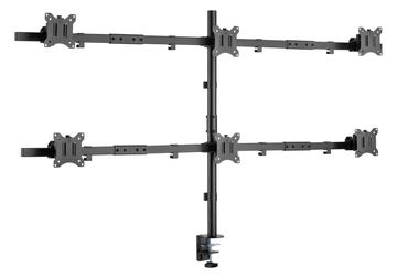 Equip Befestigungskit (Kabeldurchführungsklemme, Schrauben, Klemmhalterung) - 6 (curved) monitor 43.2-81.3 cm (17-32) von LumaTech