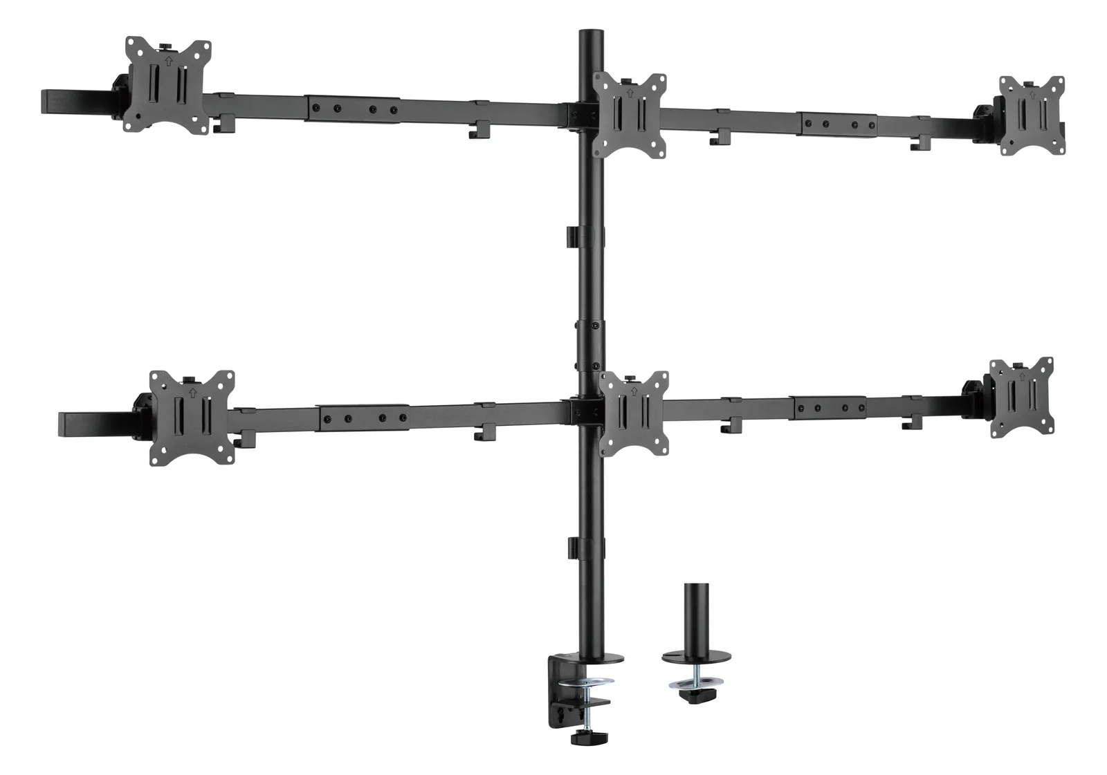 Equip Befestigungskit (Kabeldurchführungsklemme, Schrauben, Klemmhalterung) - 6 (curved) monitor 43.2-81.3 cm (17-32), Ansicht 2