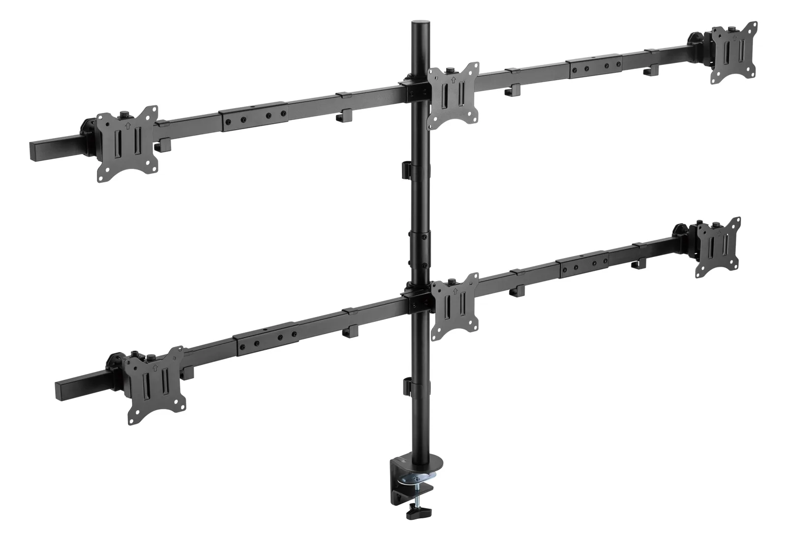 Equip Befestigungskit (Kabeldurchführungsklemme, Schrauben, Klemmhalterung) - 6 (curved) monitor 43.2-81.3 cm (17-32), Ansicht 4