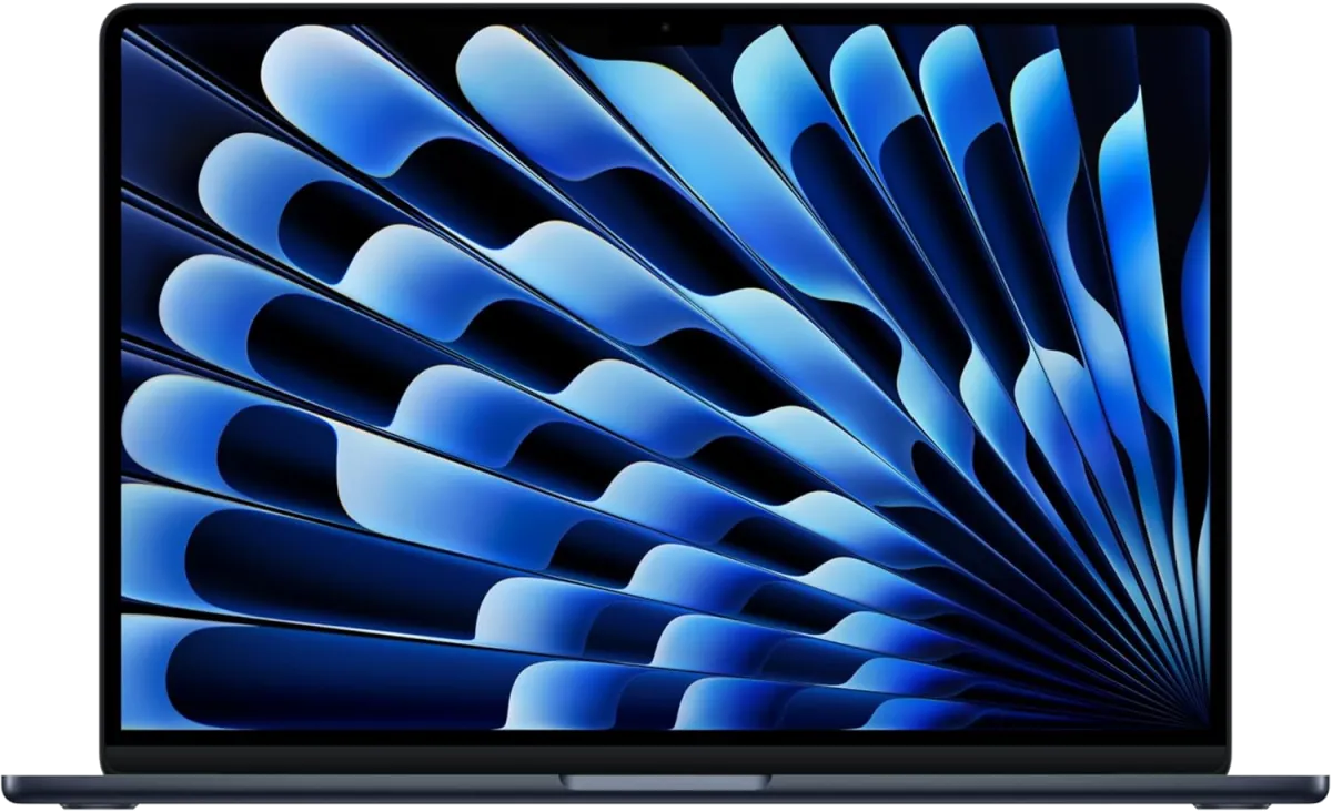 Apple 15" MacBook Air Laptop, M5 Chip mit 10‑Core CPU und 10‑Core GPU: Entwickelt für KI, 15,3" Liquid Retina Display, 16 GB gemeinsamer Arbeitsspeicher, 512 GB SSD, Touch ID, WLAN 7