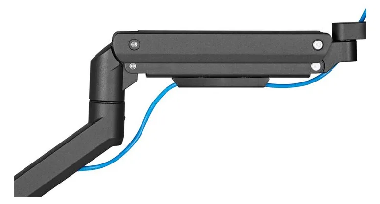 Equip Befestigungskit (Kabeldurchführungsklemme, Schrauben, Klemmhalterung, Tisch-Montagearm) - Gasfeder - 43.2-124.5 cm, Ansicht 3