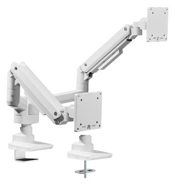 Equip Befestigungskit (Kabeldurchführungsklemme, Schrauben, Klemmhalterung, Tisch-Montagearm) - weiß - 43.2-88.9 cm von LumaTech
