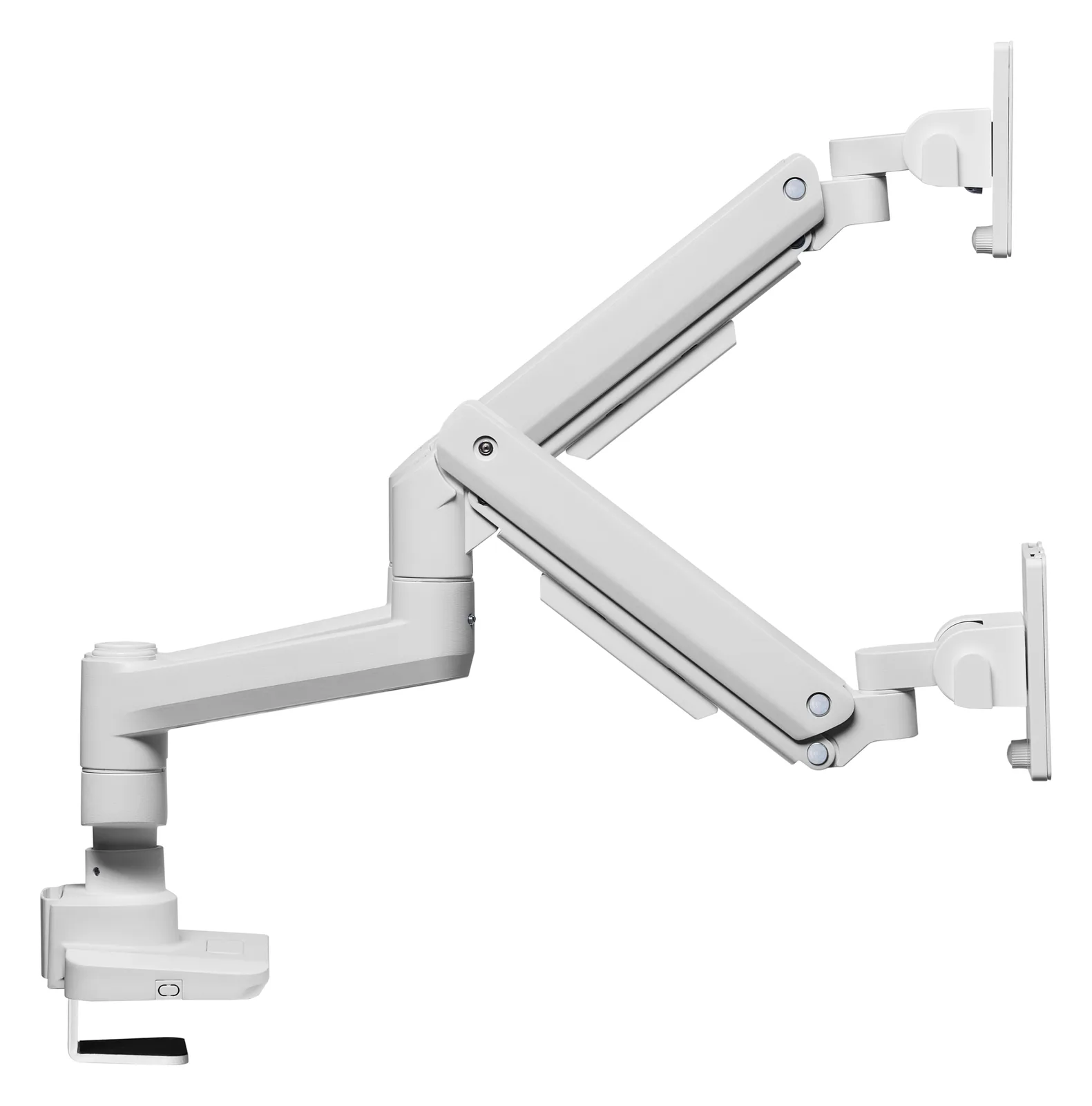 Equip Befestigungskit (Kabeldurchführungsklemme, Schrauben, Klemmhalterung, Tisch-Montagearm) - weiß - 43.2-88.9 cm, Ansicht 4