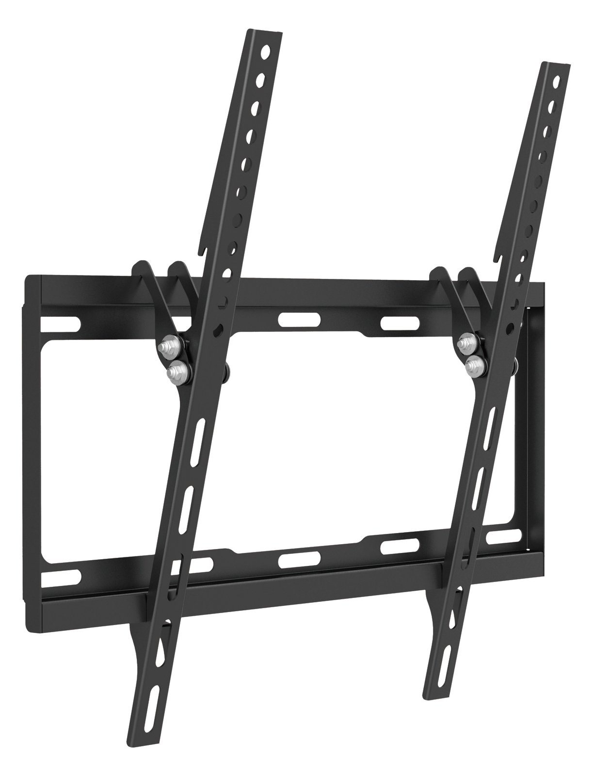 Equip Befestigungskit (Kippbare Wandhalterung) - für Flachbildschirm - kaltgewalzter Stahl - Schwarz - 81-140 cm