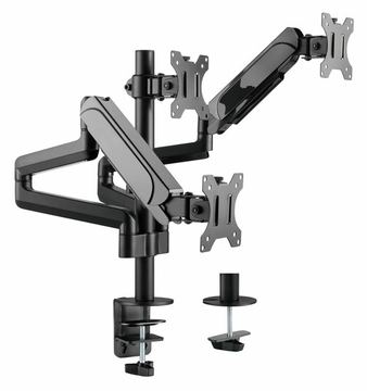Equip Befestigungskit (Klemmmontagesockel, Tischplattenbohrung, Halterung für Display, Schrauben) - 43.2-68.6 cm 17-27 von LumaTech