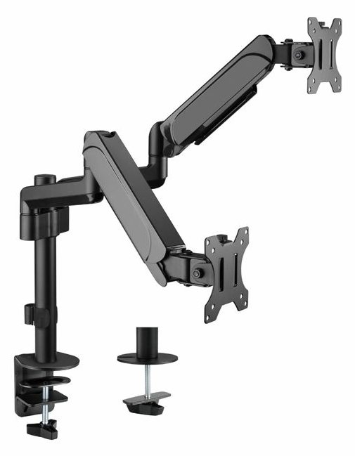 Equip Befestigungskit (Klemmmontagesockel, Tischplattenbohrung, Schrauben, 2 Arme) - Gasfeder - 43.2-81.3 cm (17-32)